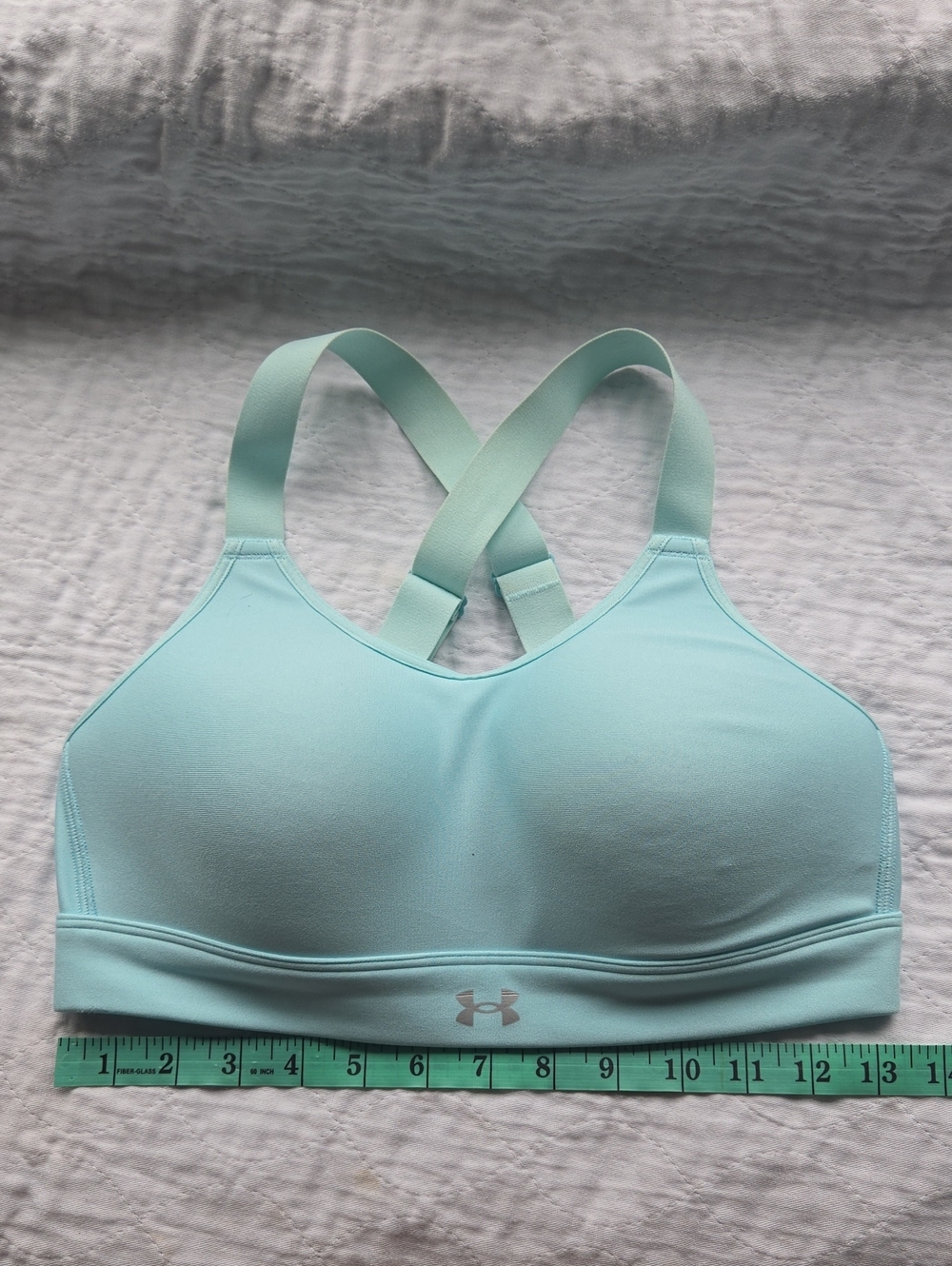Under Armour Light Blue Sports Bra, sM
